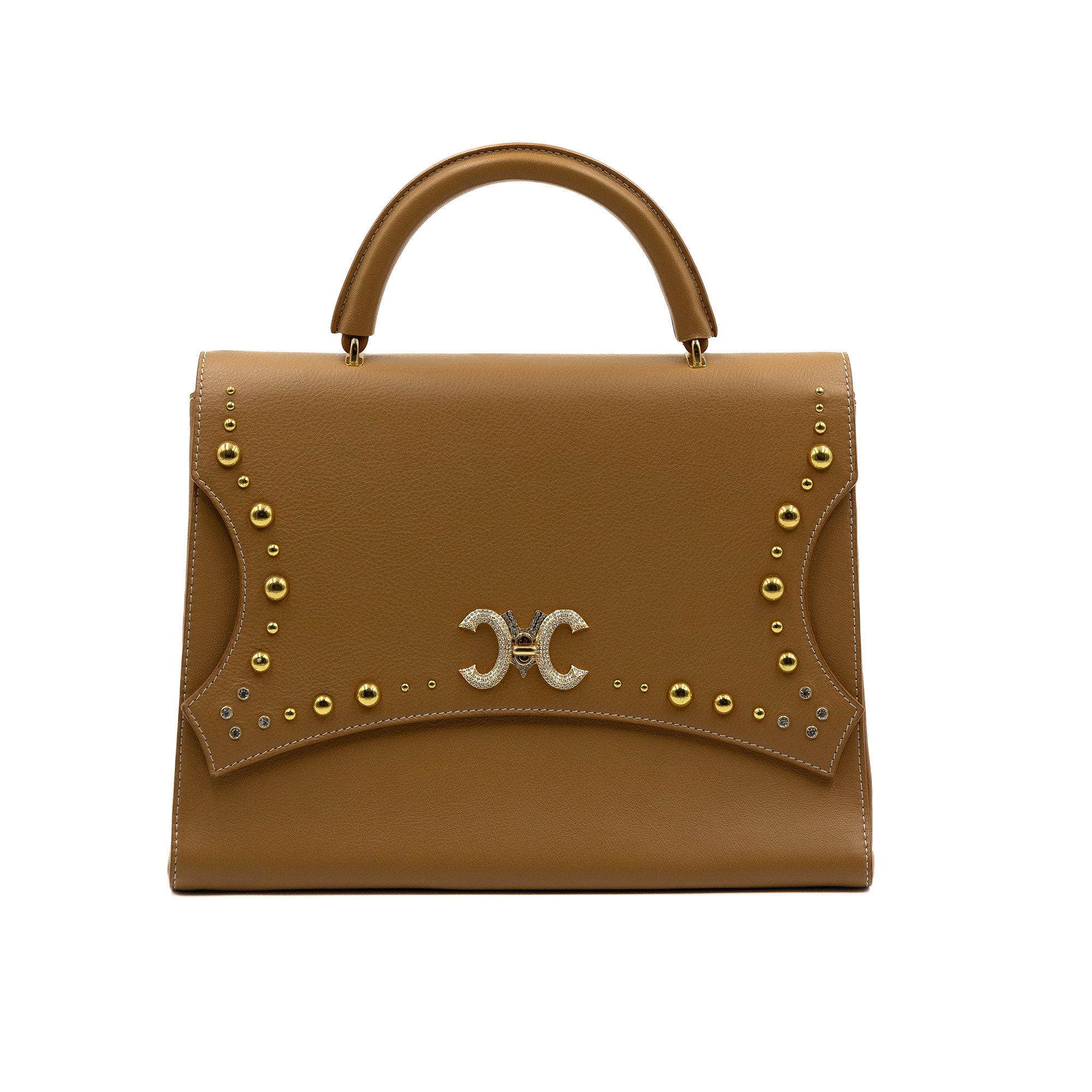 Paget Studs with crystal lock