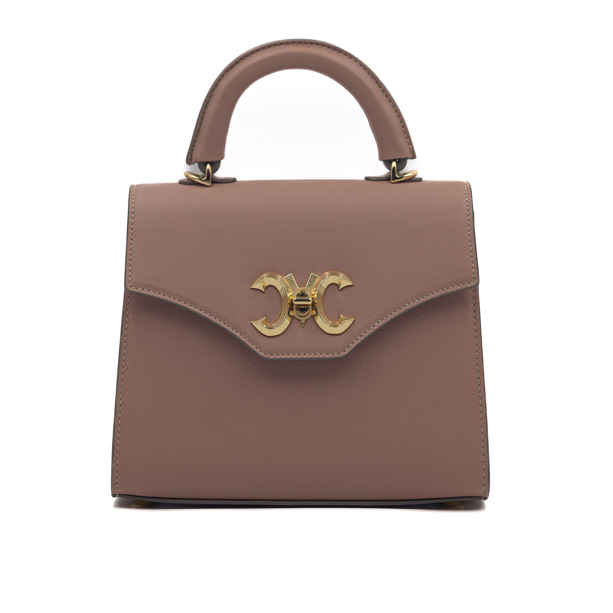 RENEN MM Leather with crystal lock