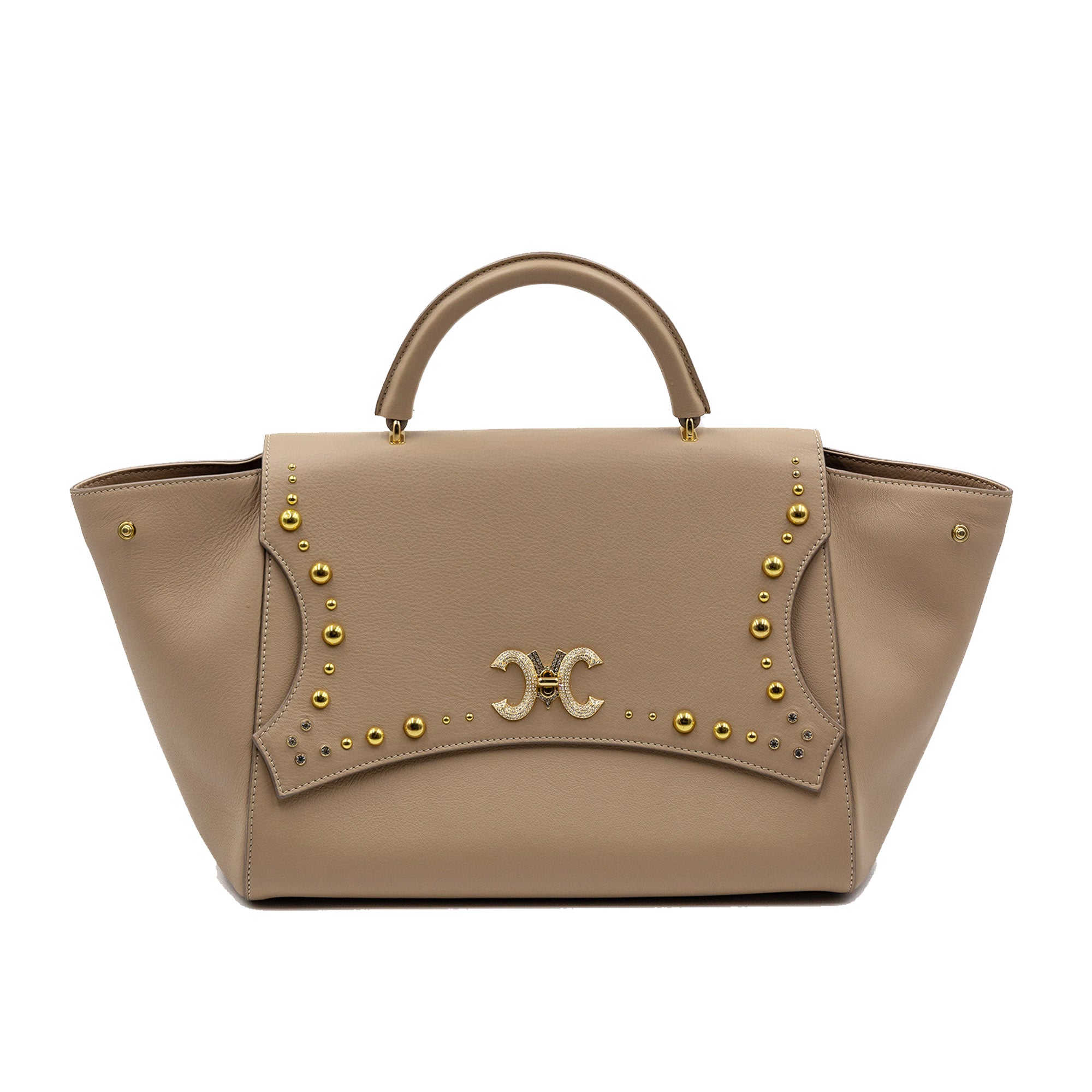 Paget Studs with crystal lock