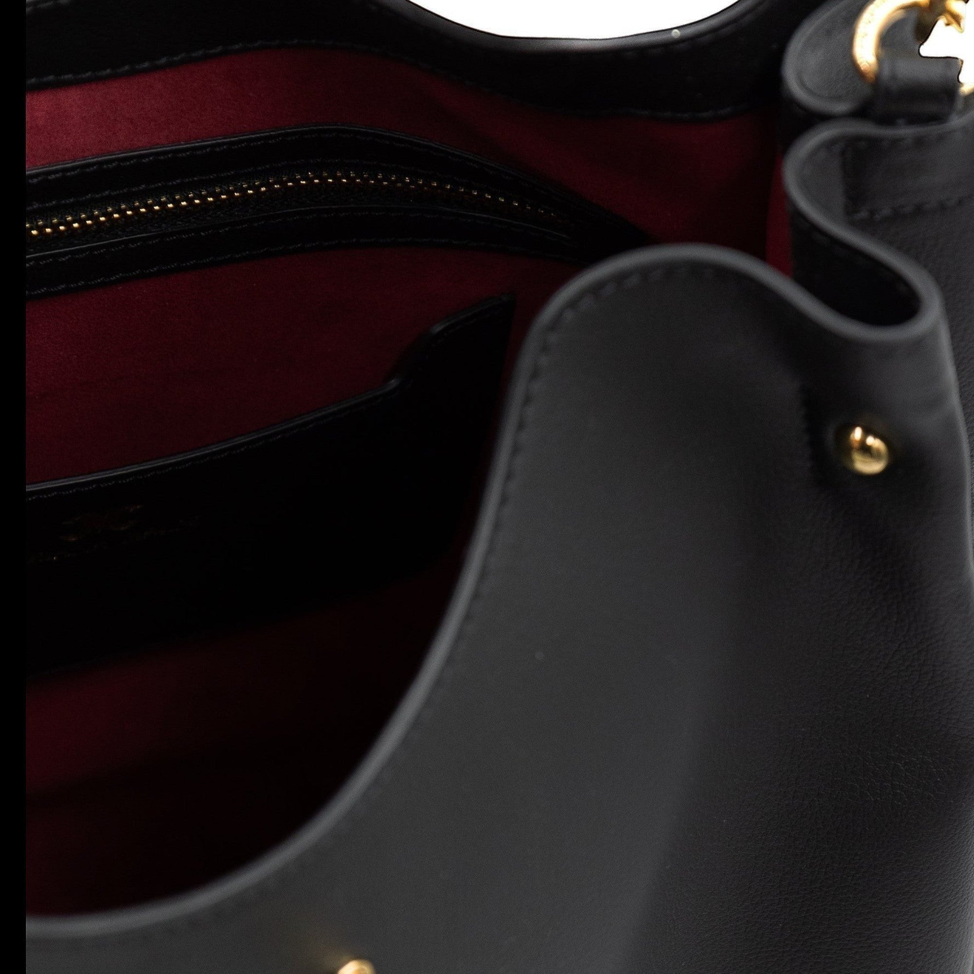 Pomana BB vegan grape skin leather bag with gold lock — Mariana Malni Dubai