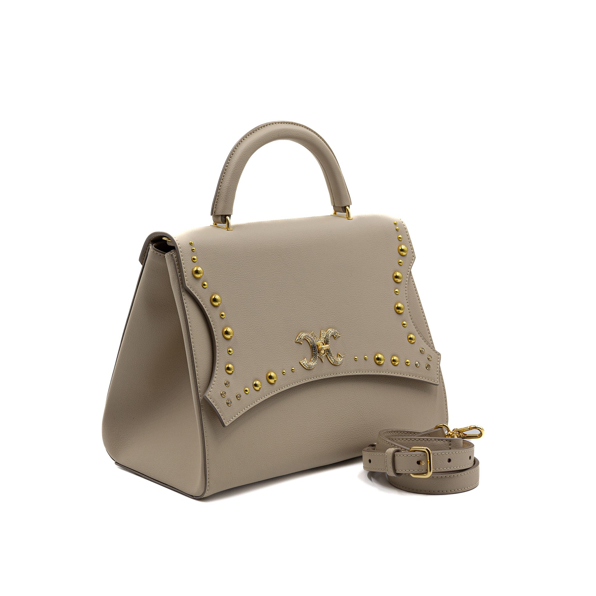 Paget Studs with crystal lock