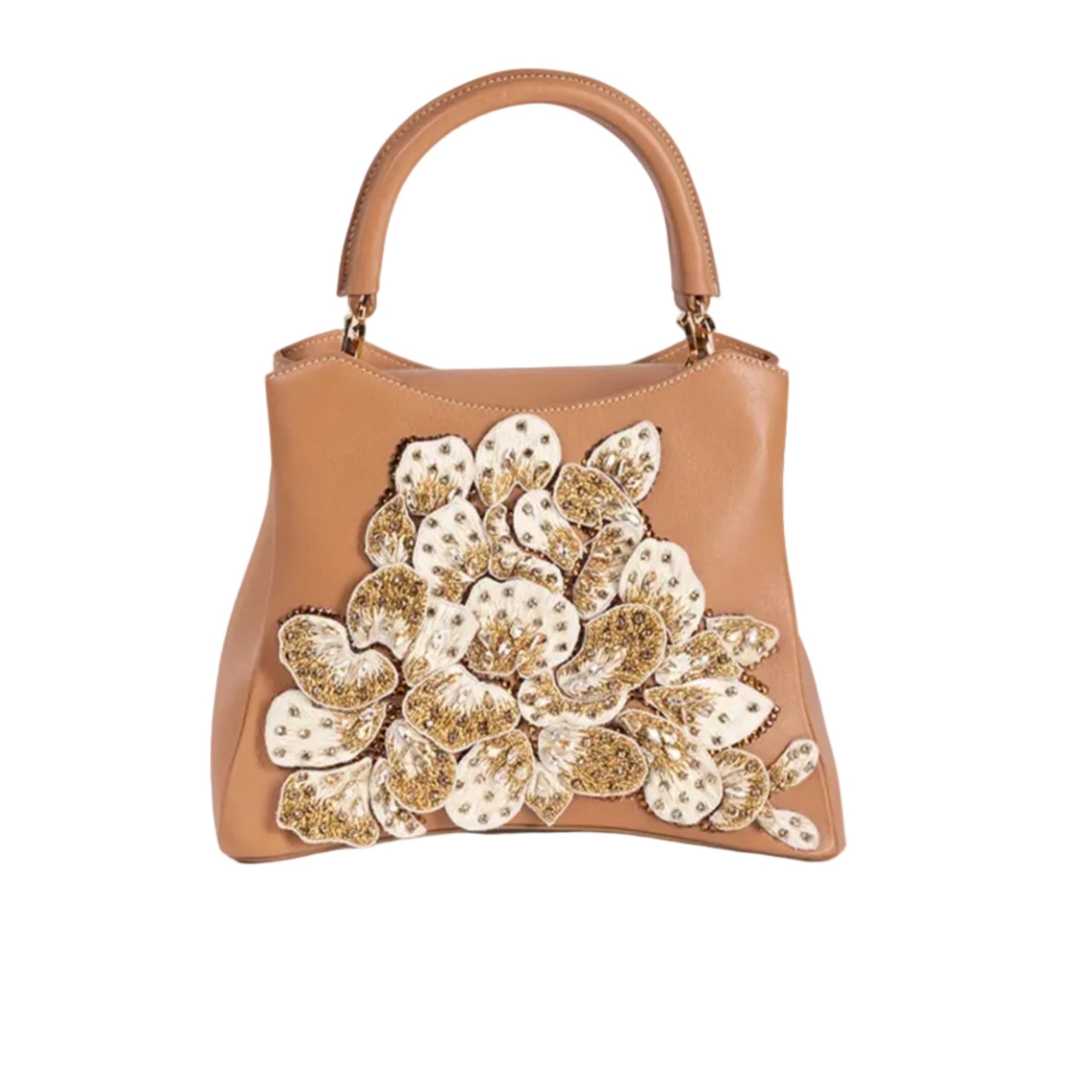 Gestin Meghalaya limited edition Italian leather art bag — Mariana Malni Dubai