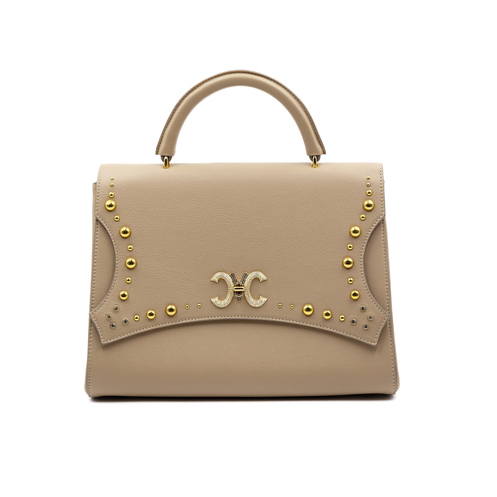 Paget Studs with crystal lock