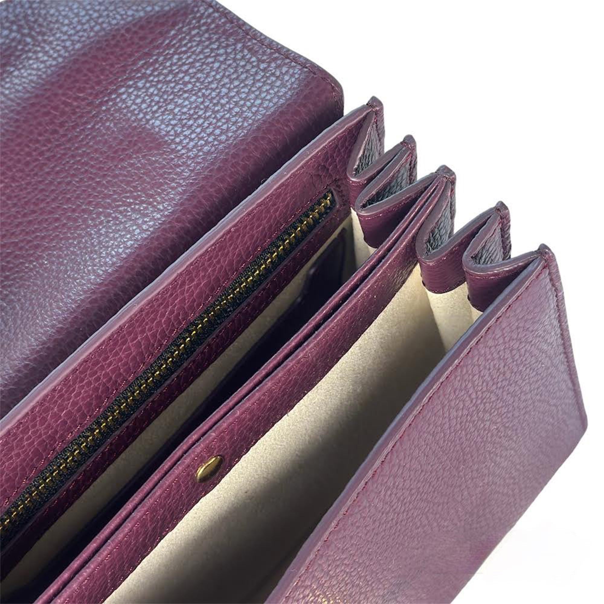 RENEN MM Leather with crystal lock