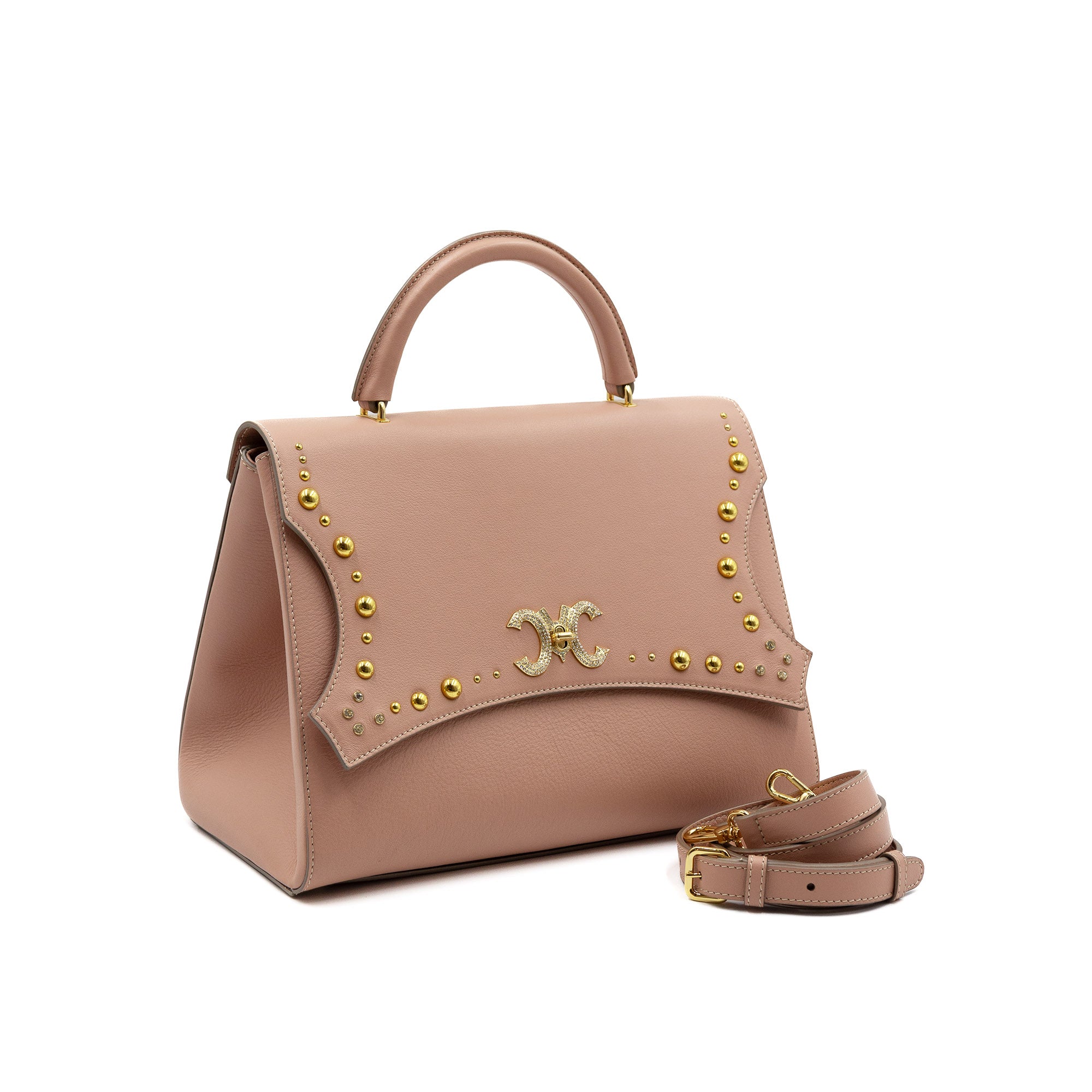 Paget Studs with crystal lock