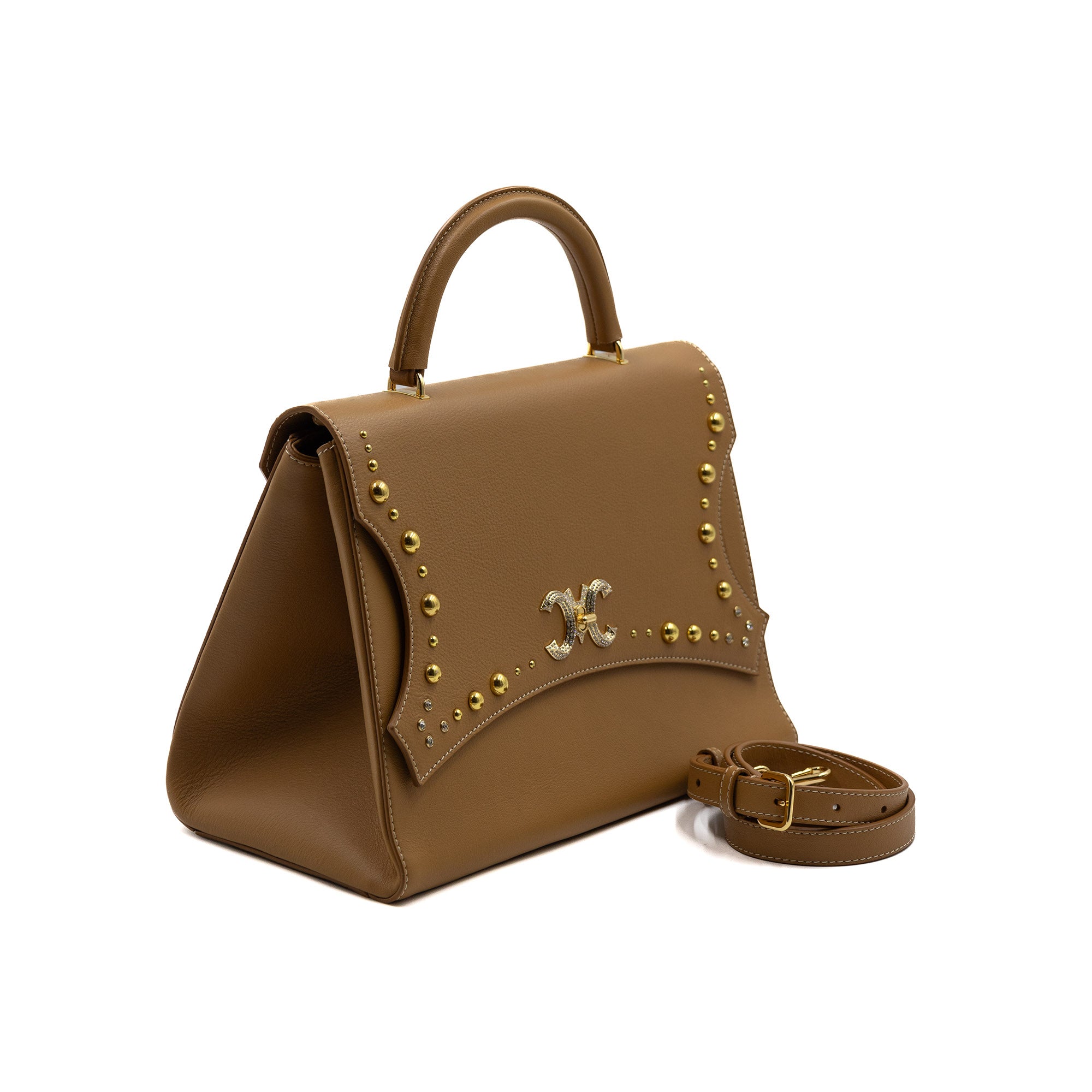 Paget Studs with crystal lock