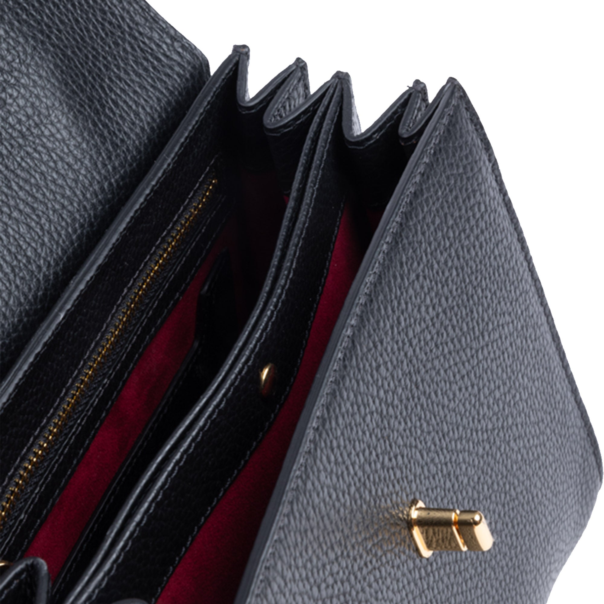 RENEN MM Leather with crystal lock