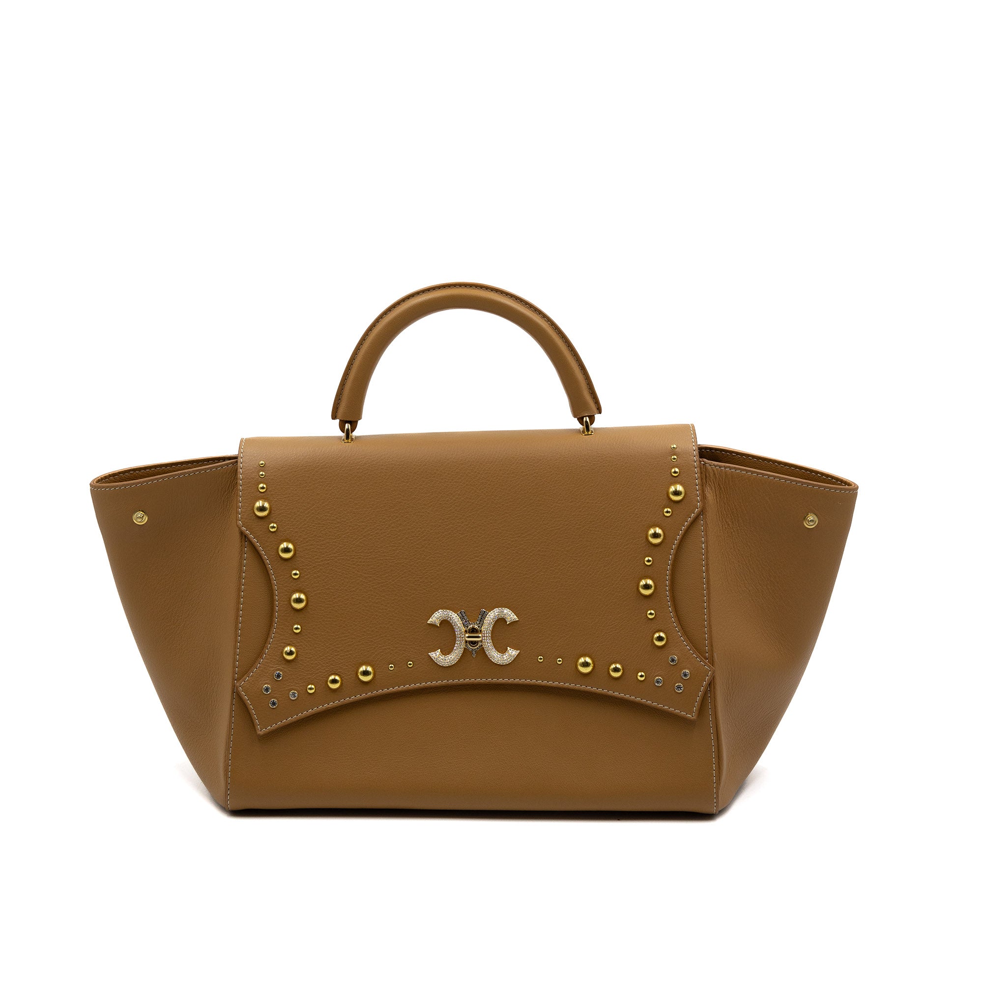 Paget Studs with crystal lock