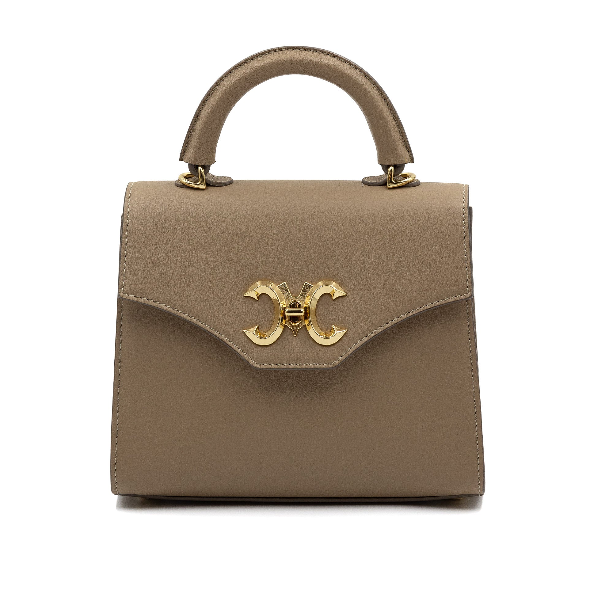 RENEN BB Leather with gold buckle