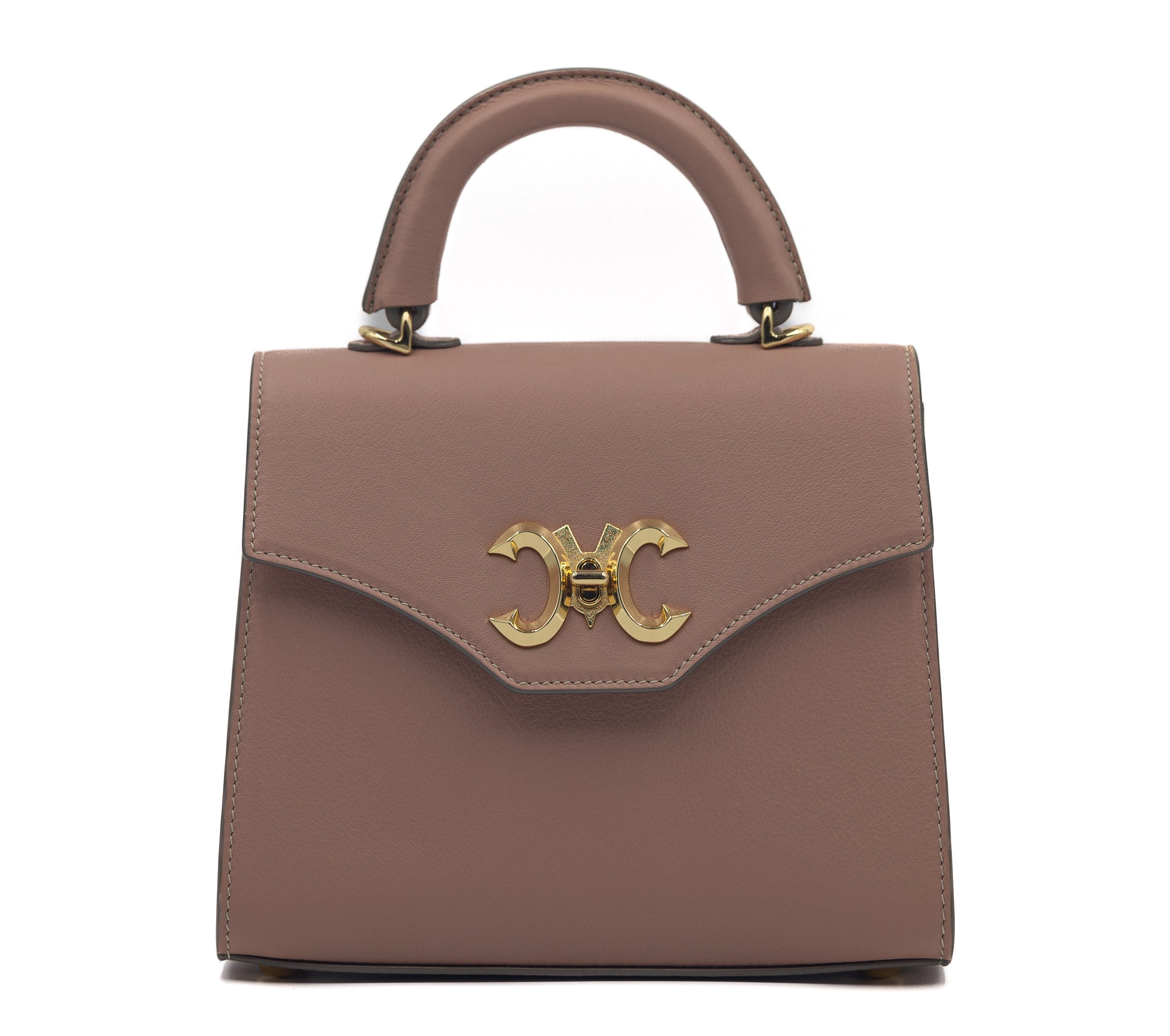 RENEN BB Leather with gold buckle