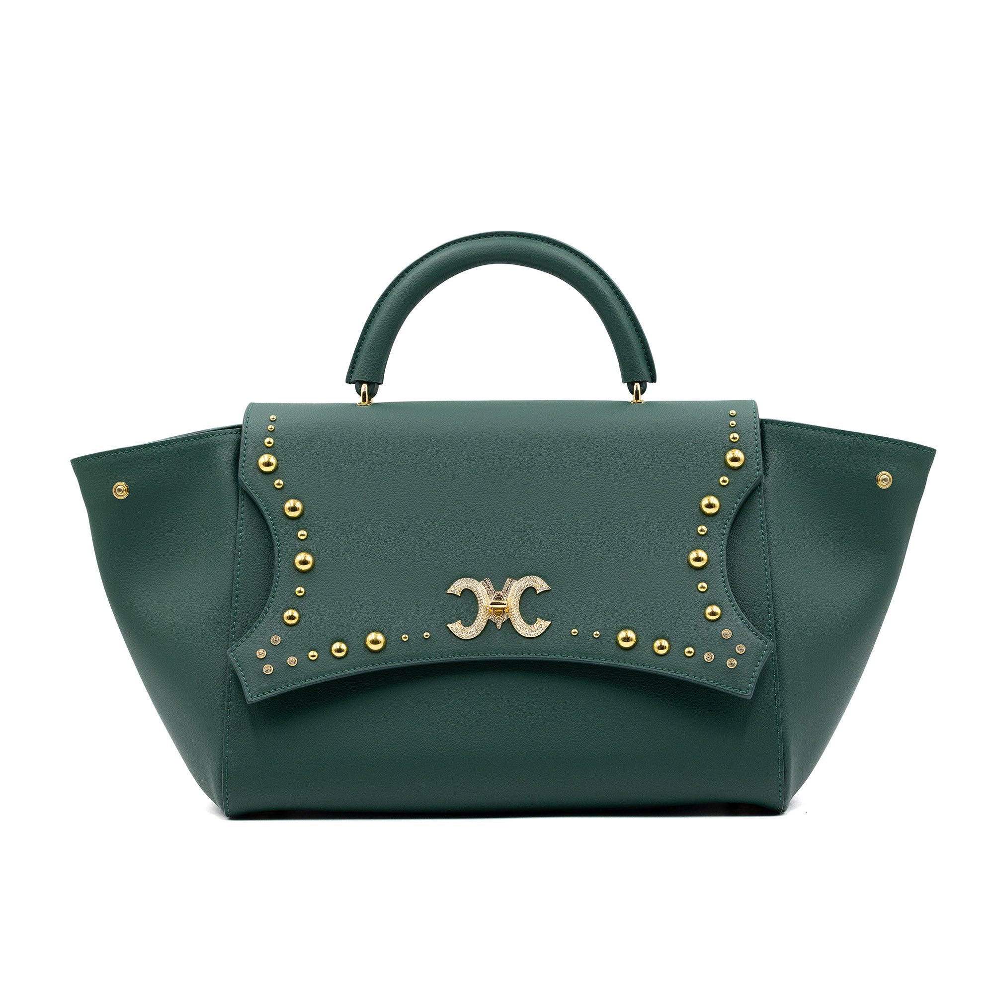 Paget Studs with crystal lock