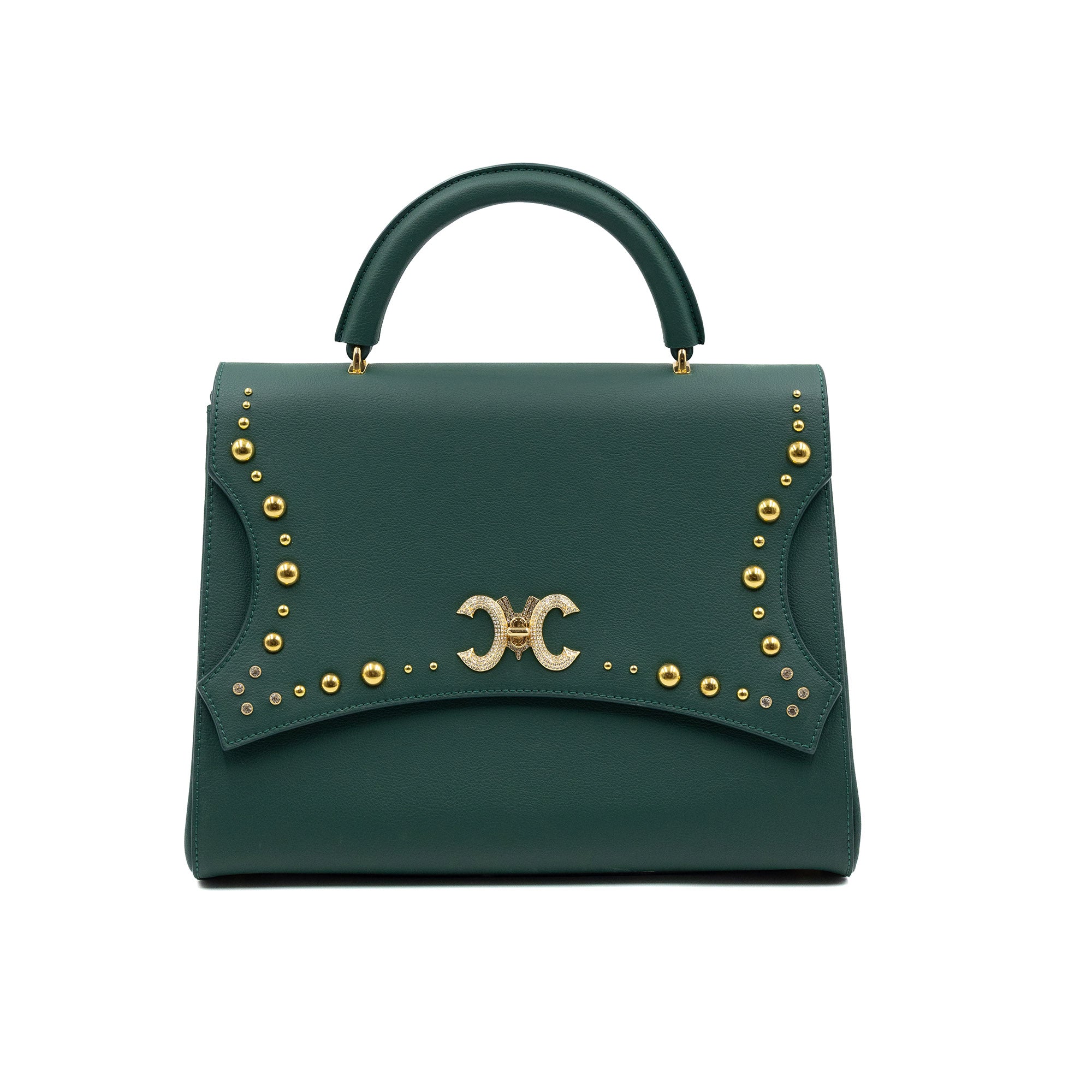 Paget Studs with crystal lock