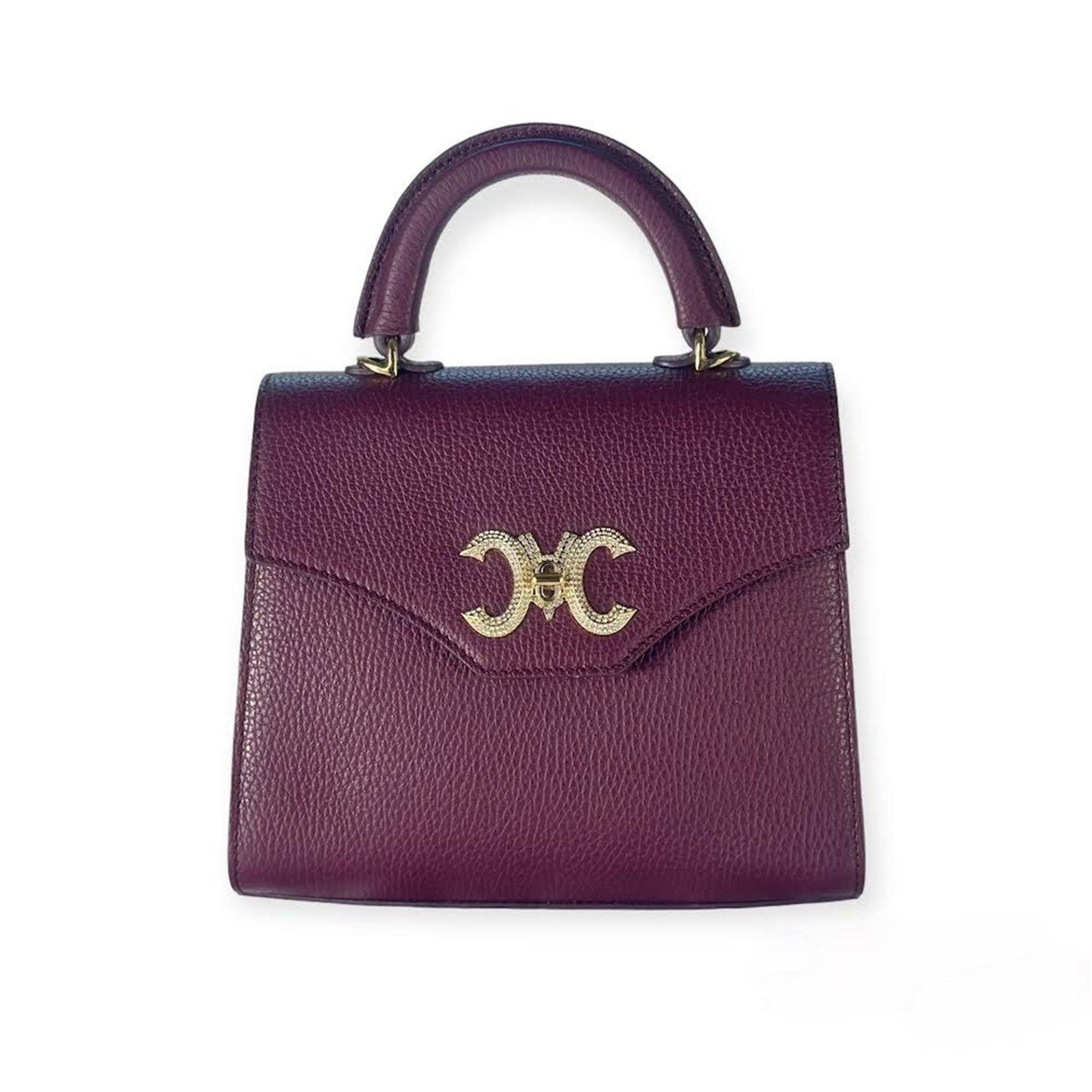 RENEN MM Leather with crystal lock