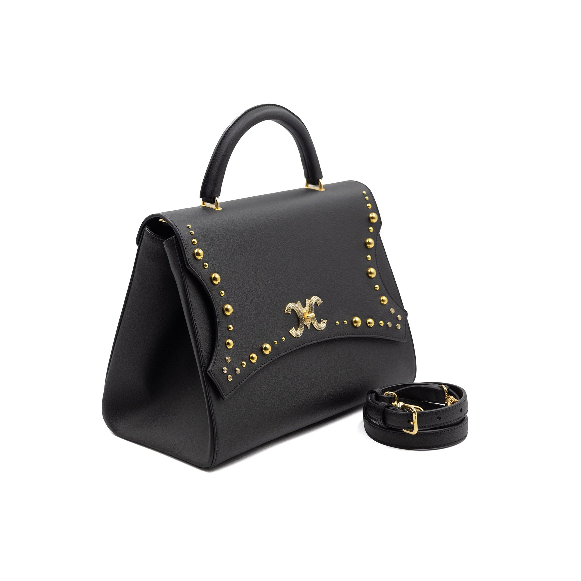 Paget Studs with crystal lock