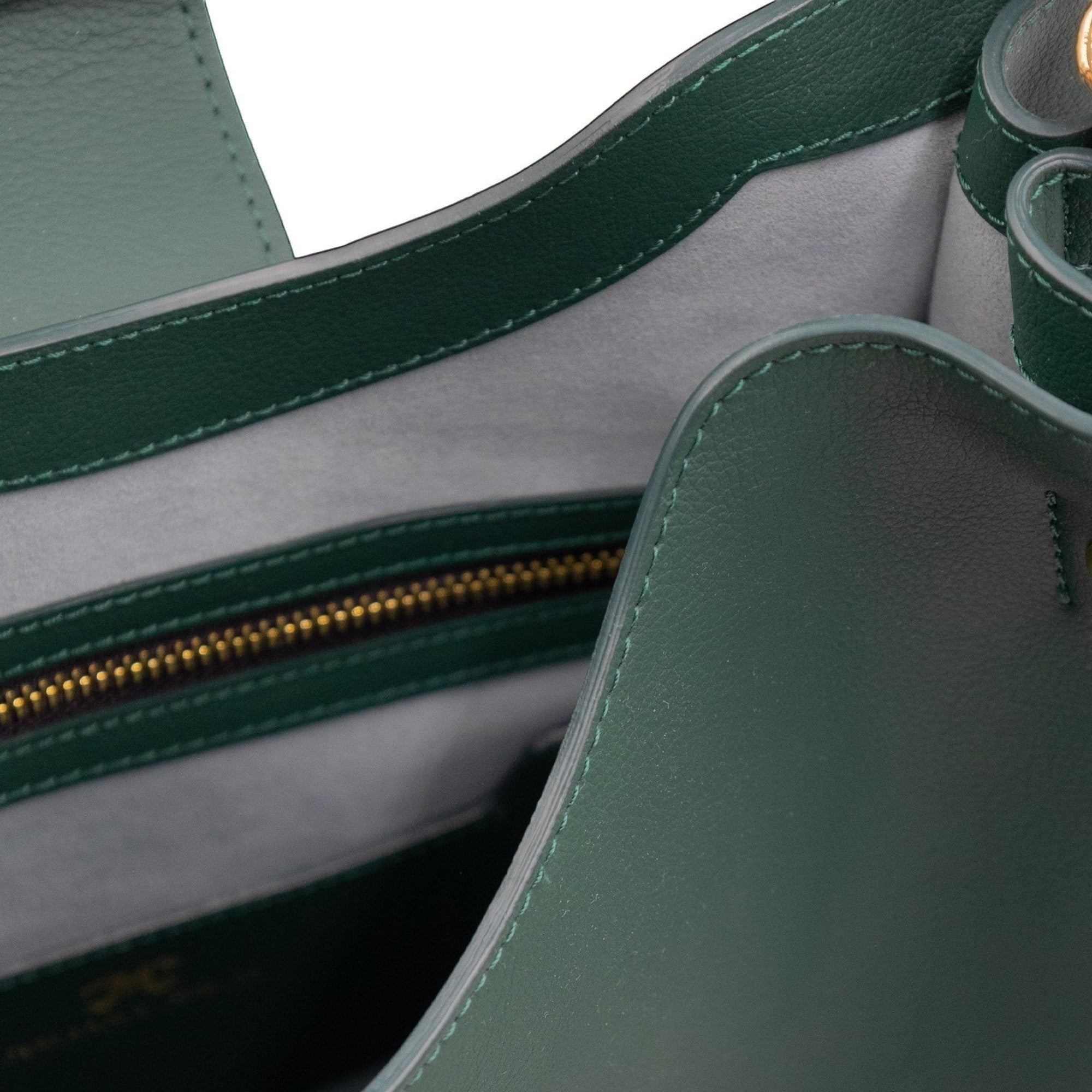 Pomana BB vegan grape skin leather bag with gold lock — Mariana Malni Dubai